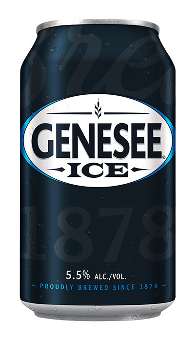 Genesee Ice can