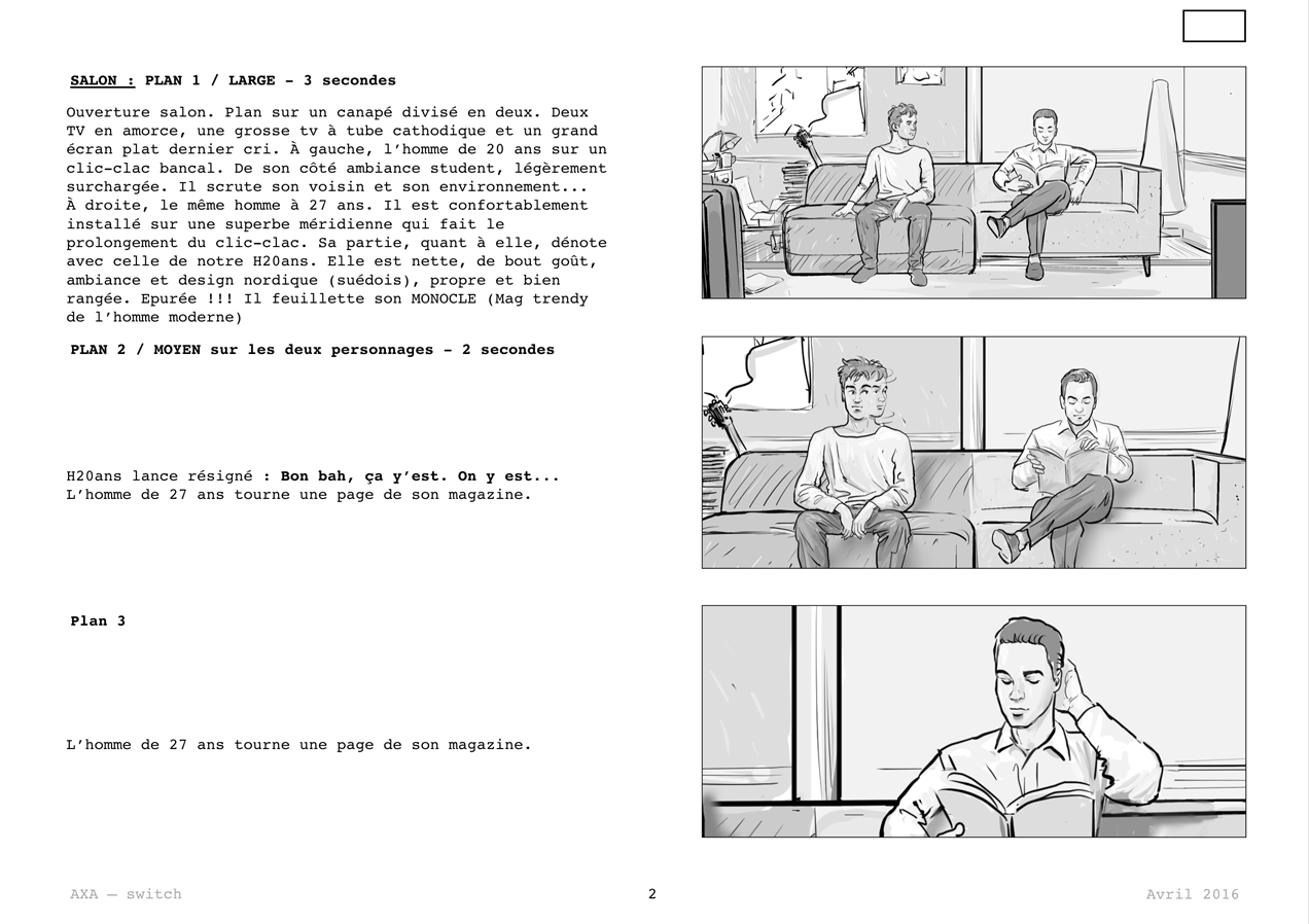 AXA — Switch —Storyboard, page 2
