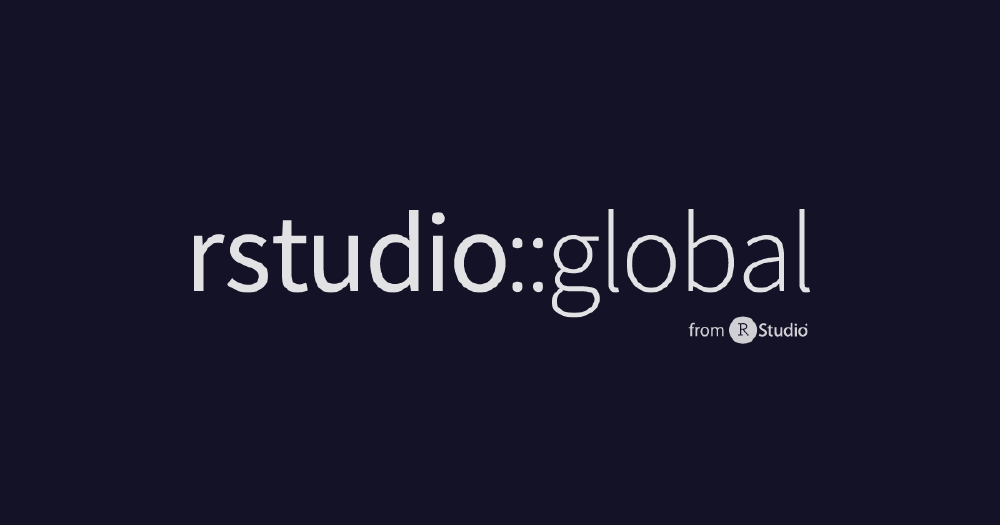 rstudio::global(2021) Starts Tomorrow!