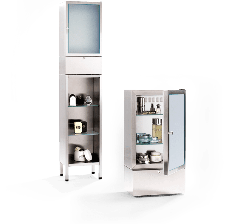 Luxury cosmetics fridge / cosmetics cooler