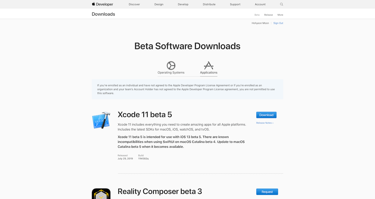 swiftui-tutorial-xcode-setting
