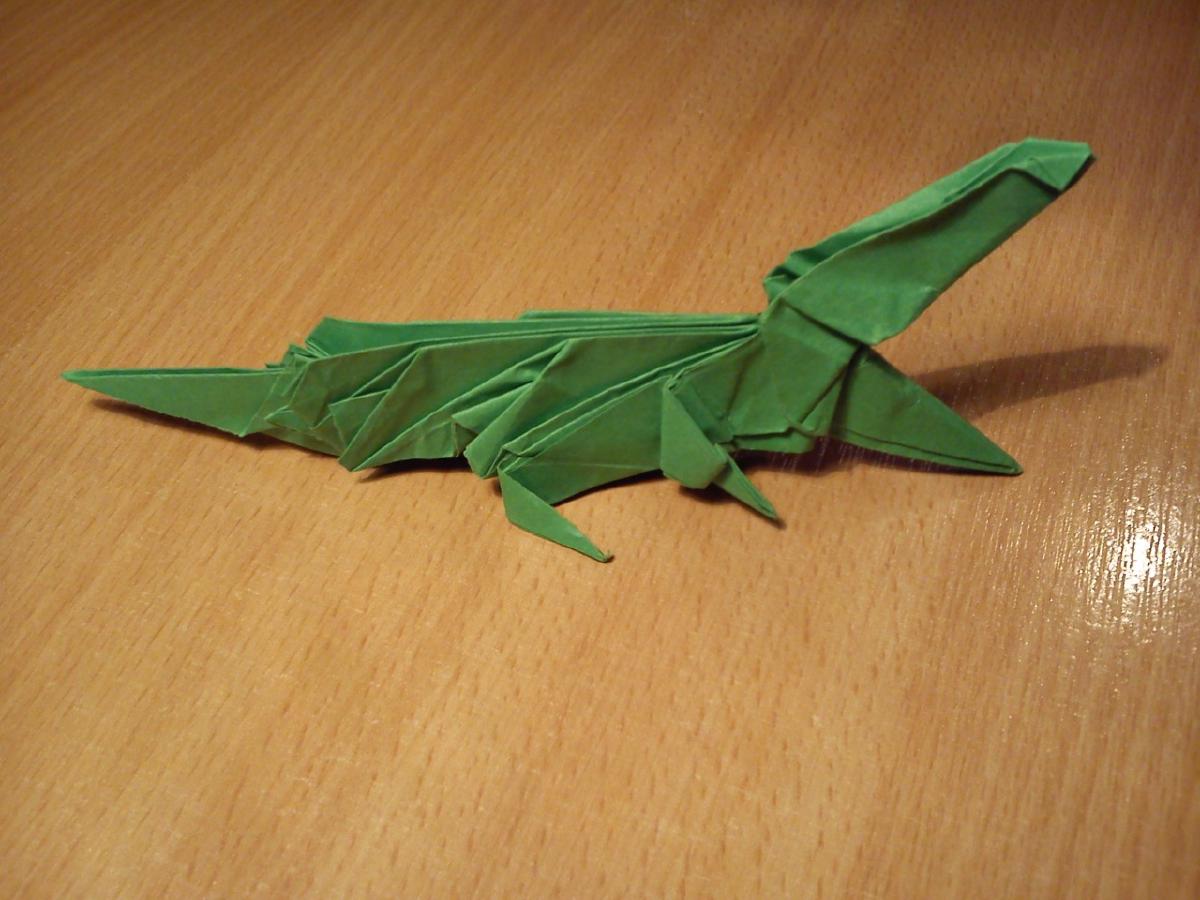 Origami Crocodile | Declan Webb