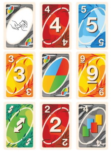 Nothin' But Paper Uno Different Types of Cards