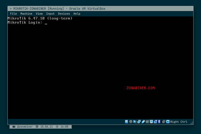Tutorial mikrotik cara install mikrotik router os virtualbox 