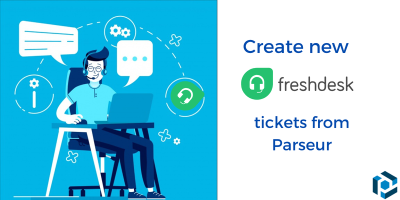 Create tickets from emails in Freshdesk