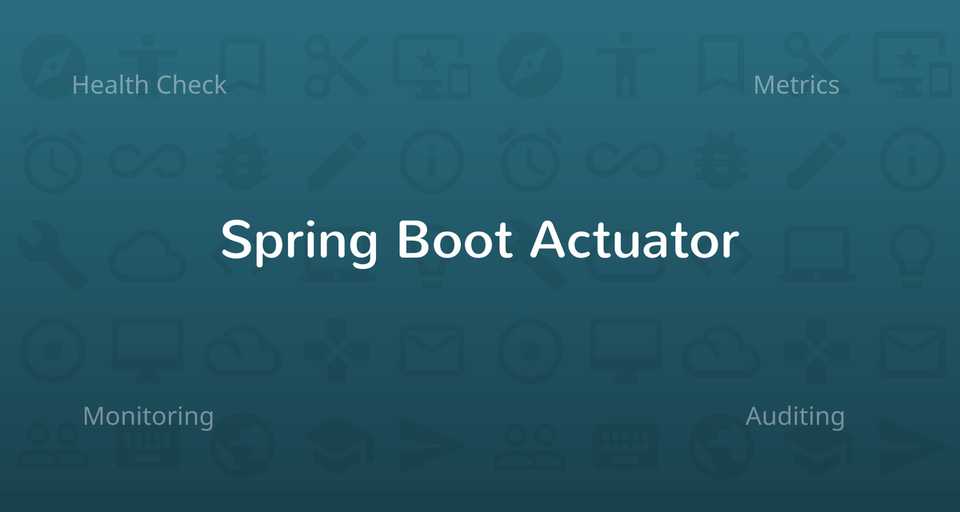 Spring Boot Actuator: Health check, Auditing, Metrics gathering and Monitoring
