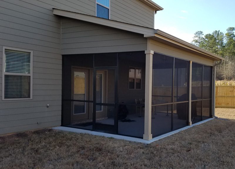 Screen Wall Installation Screened In Porch Systems |