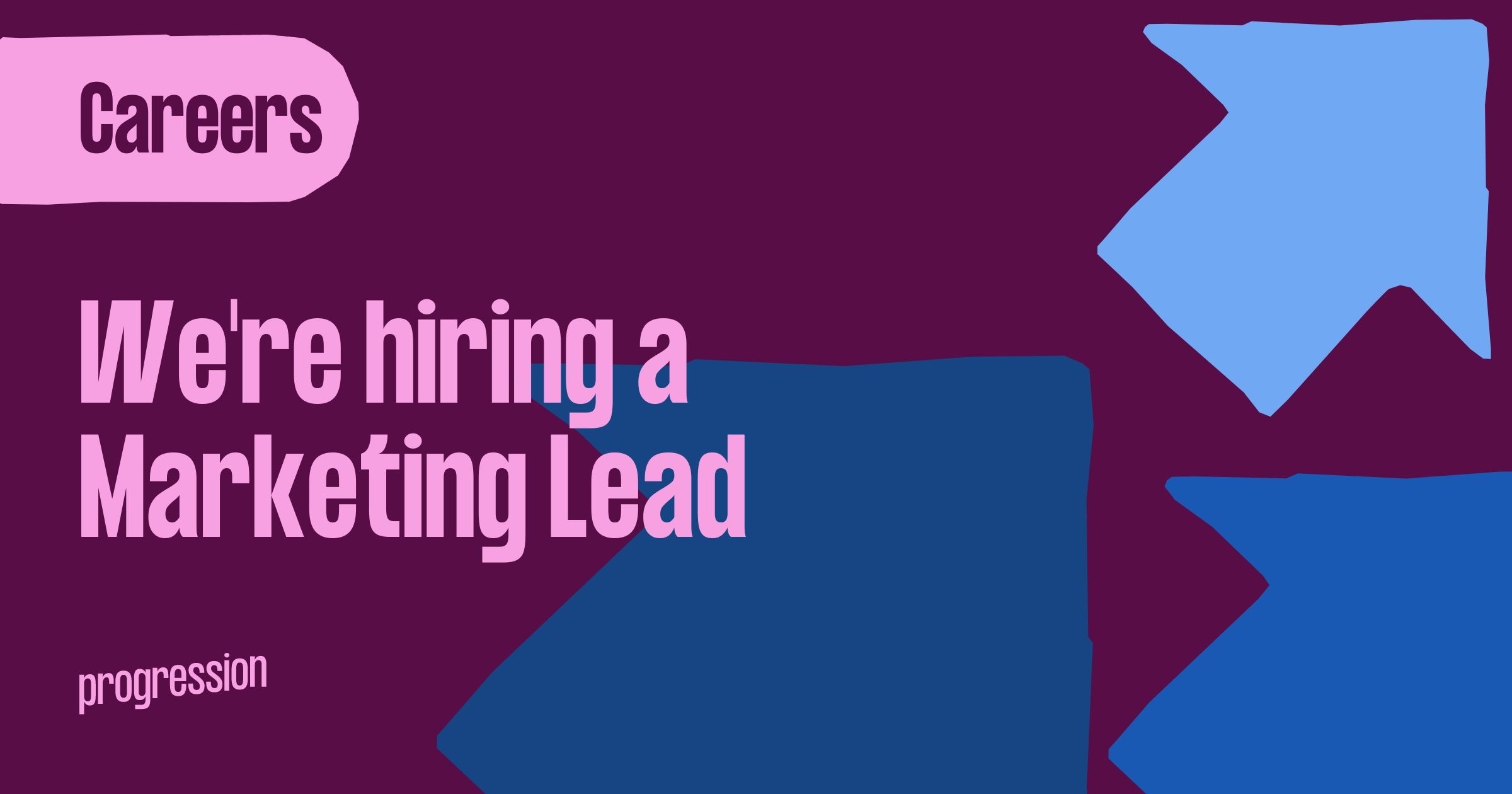 We're hiring: Marketing Lead