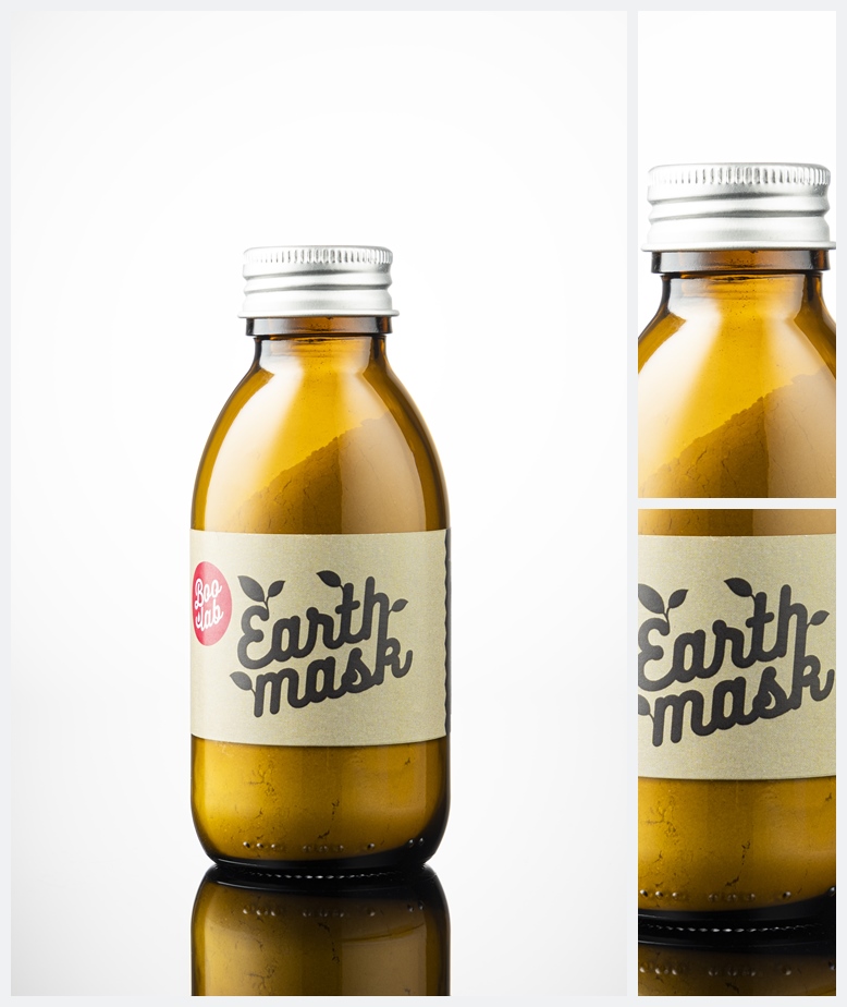 Boolab Earth maska za lice (Earth Mask) u originalnoj ambalaži.