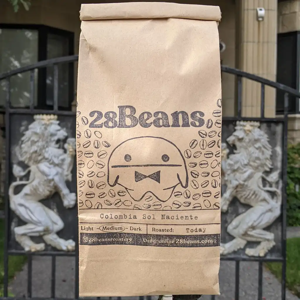 Colombia Sol Naciente - 28Beans Roastery Whole Bean Coffee - Calgary, AB
