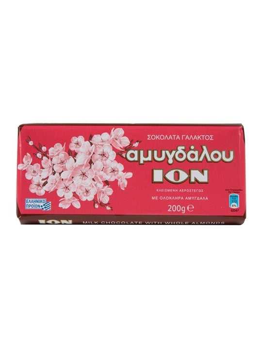 Greek-Grocery-Greek-Products-Almond-Chocolate-200g-ION