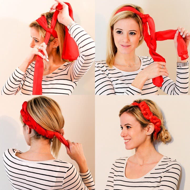 And 'How to tie a head wrap' tutorial.