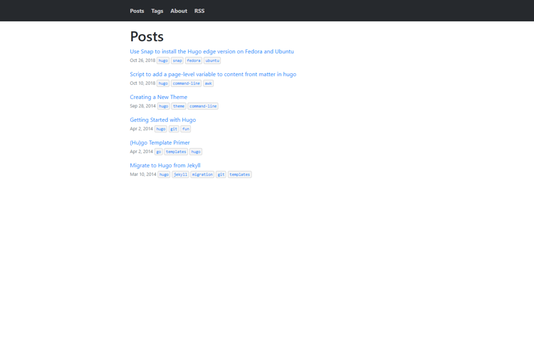 Minimal-Bootstrap-Hugo-Theme