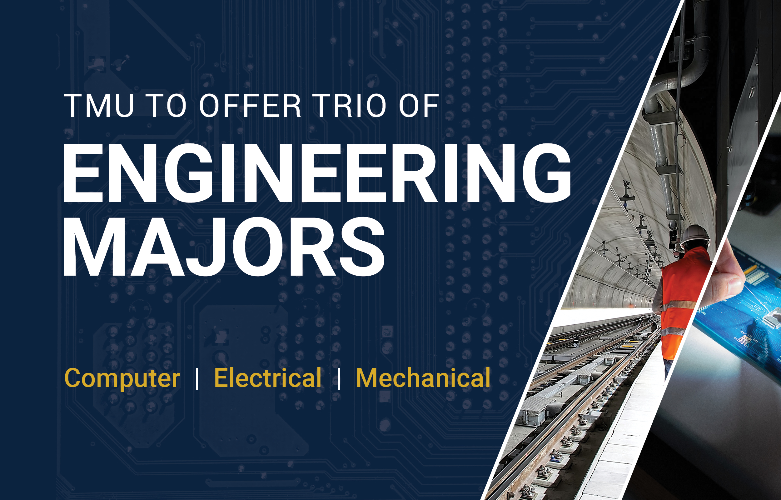TMU To Offer Trio of Engineering Majors image
