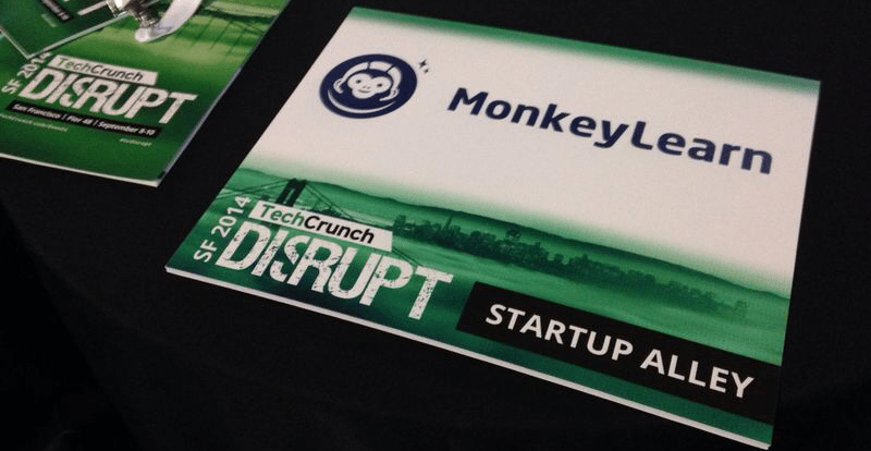 MonkeyLearn launches today at TechCrunch Disrupt SF 2014 (sep 8)