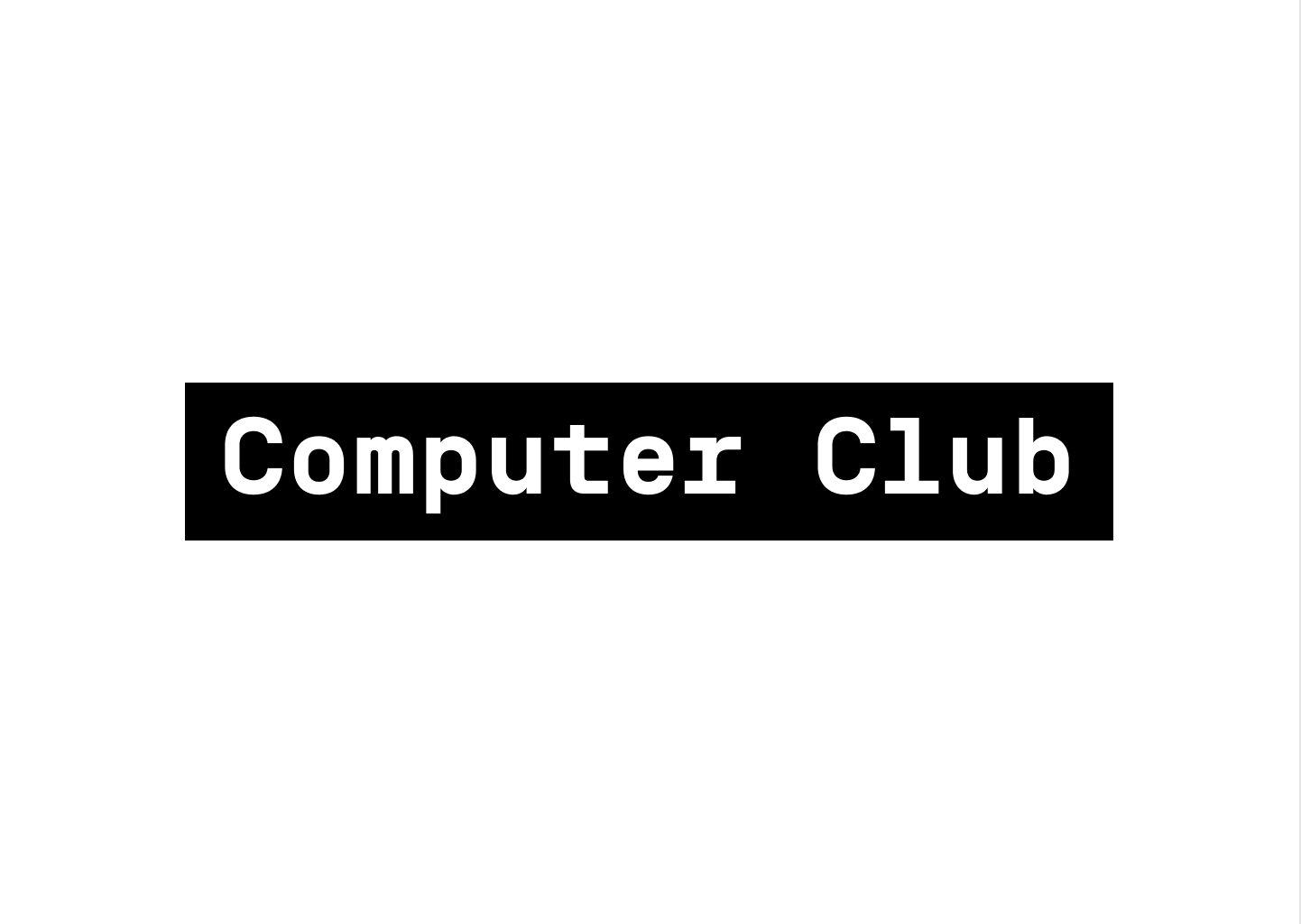 Computer Club