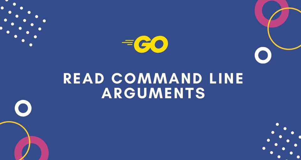 Reading command line arguments in Go