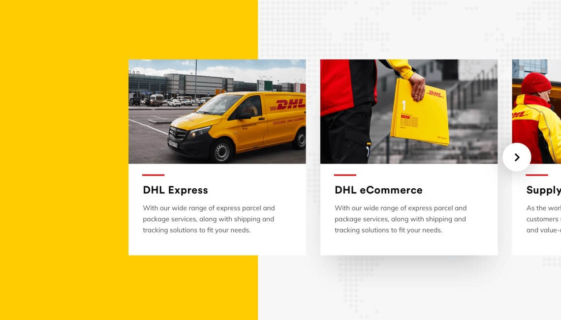 dhl before after