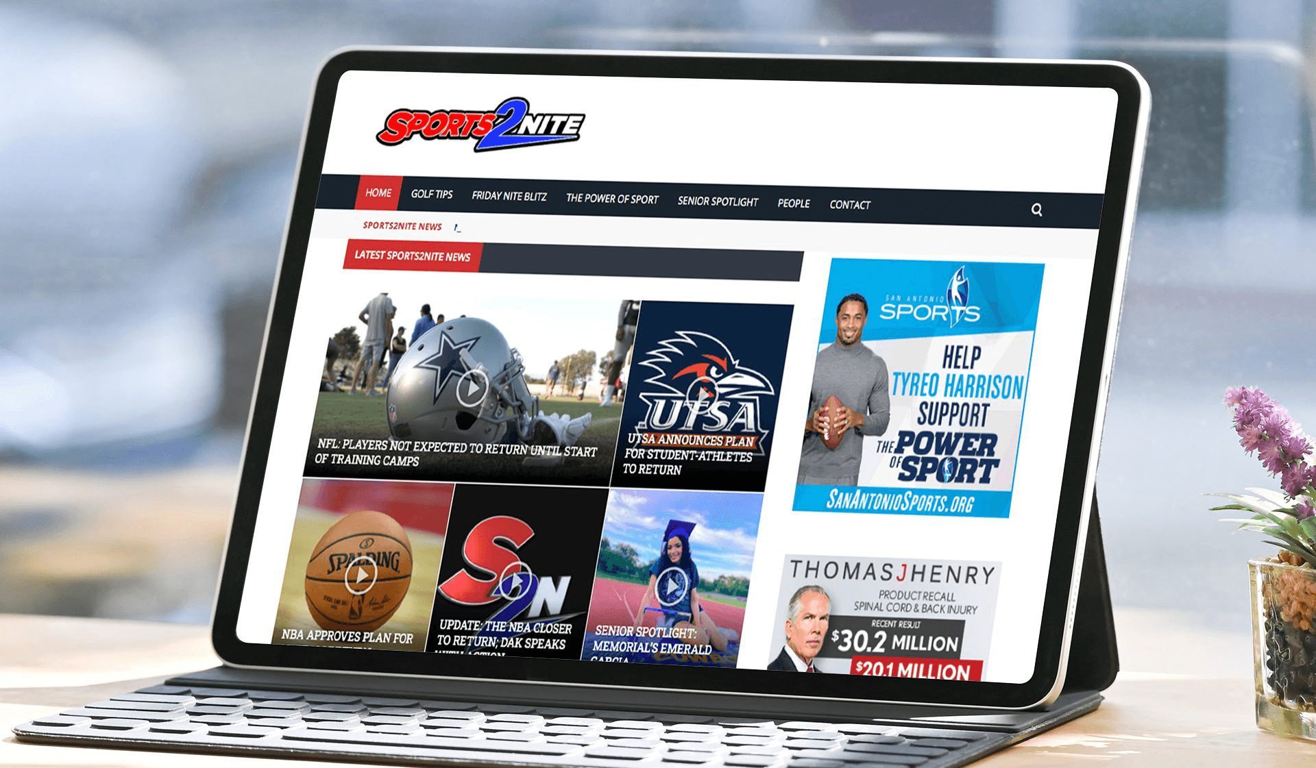 Sports2Nite Website