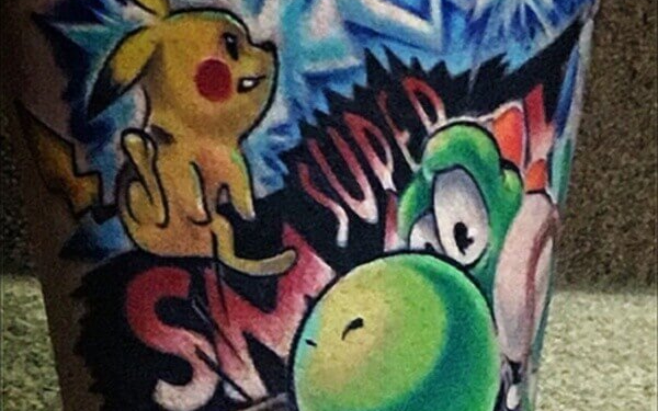 Gallery Tattoo - Super Smash Bros 02