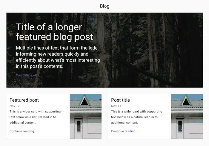 Material UI Blog Post Template Material UI Blog Post Template