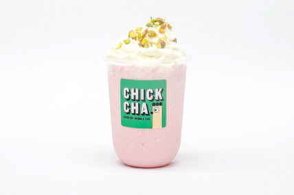 ChickCha - Milkshakes - Strawberry & pistachios