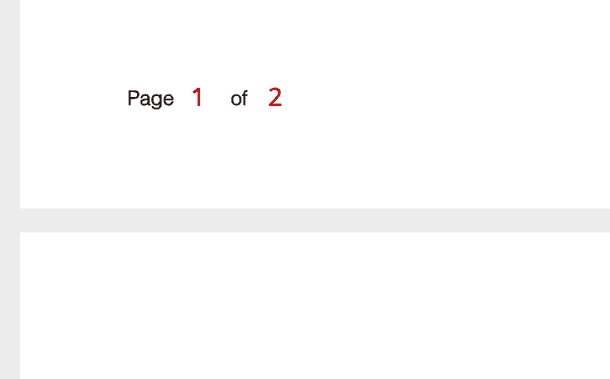 pdf page numbers