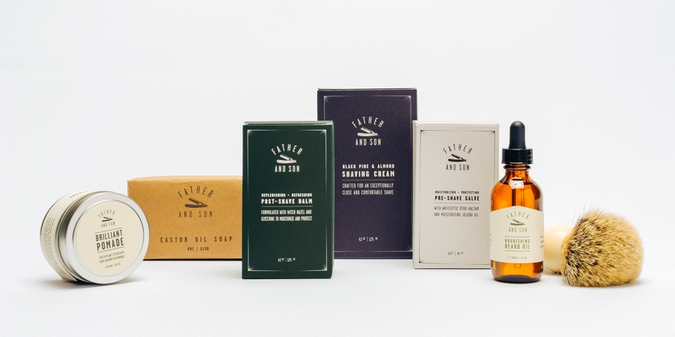 Father & Son package design concepts