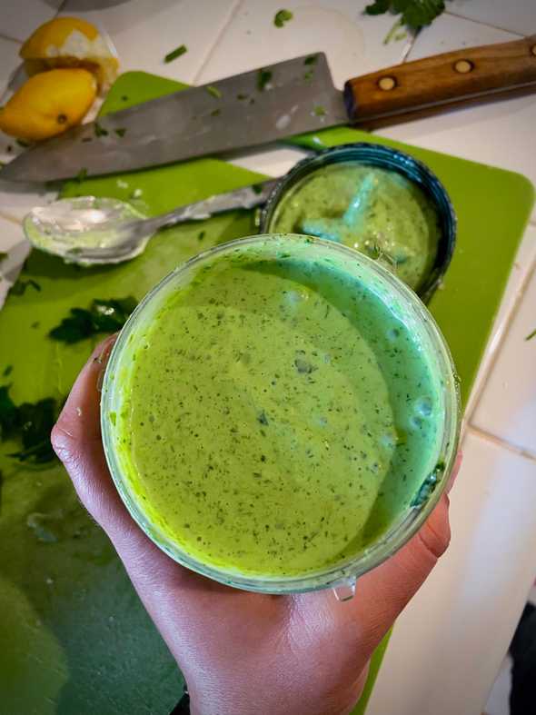 Green Goddess dressing