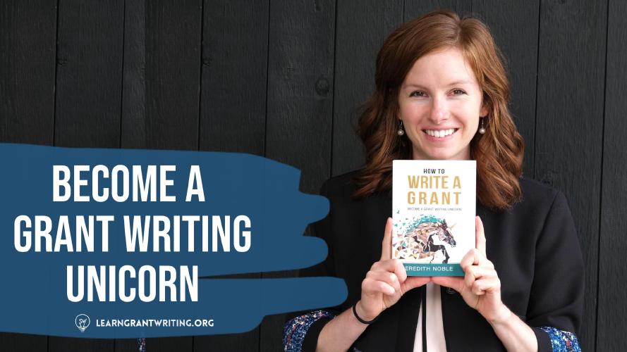 Become a Grant Writing Unicorn With This Book image