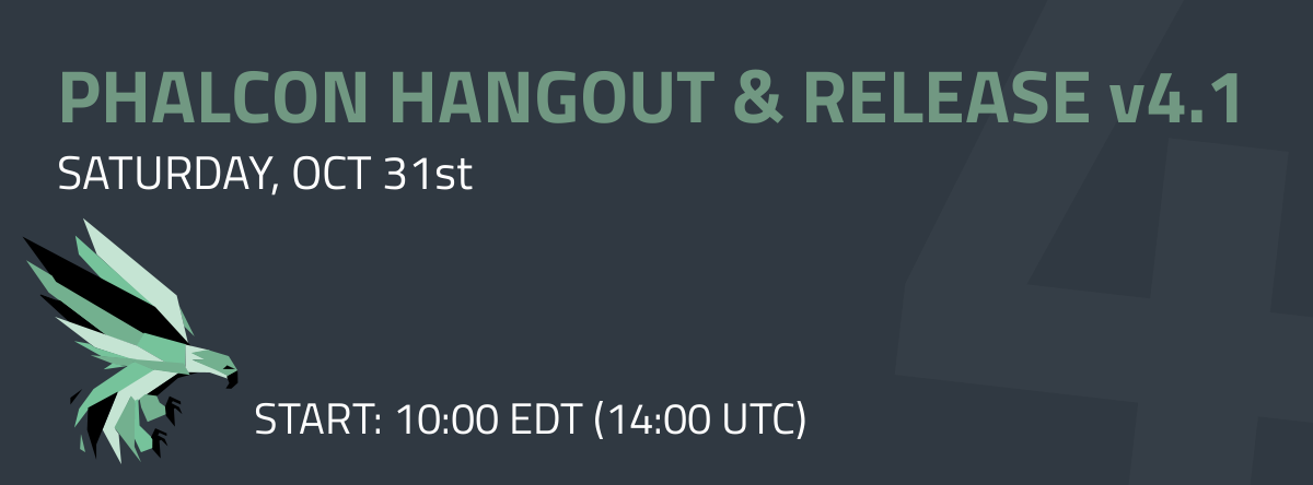 Live Release v4.1 and Community Hangout - 2020-10-31