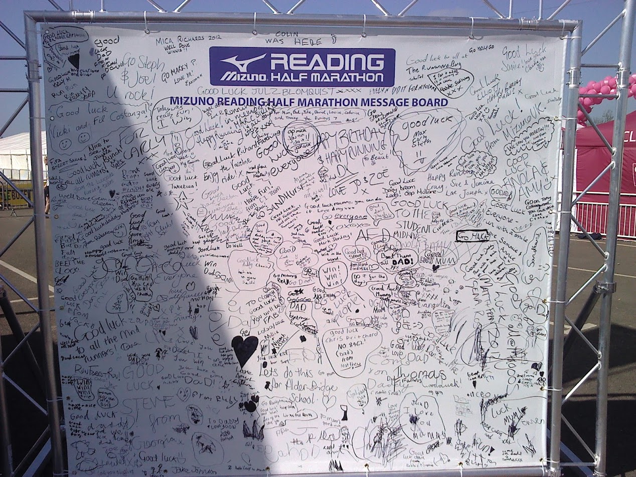 Top Spot at the Reading Half Marathon