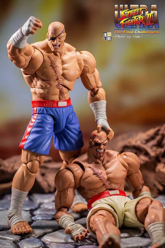 Street Fighter II - Sagat VS Sagat