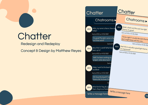 Chatter Brand Guide Cover