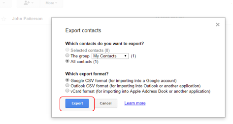 How To Export Google Contacts To A Csv File Covve