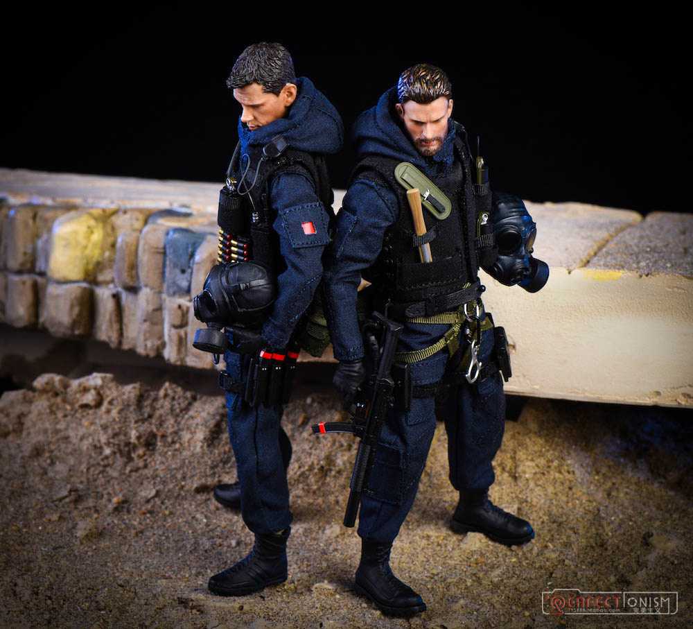 British Special Forces Pocket Elite Series SAS CRW 1/12 Figures