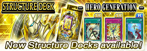 New Structure Deck: HERO Generation | YuGiOh! Duel Links Meta