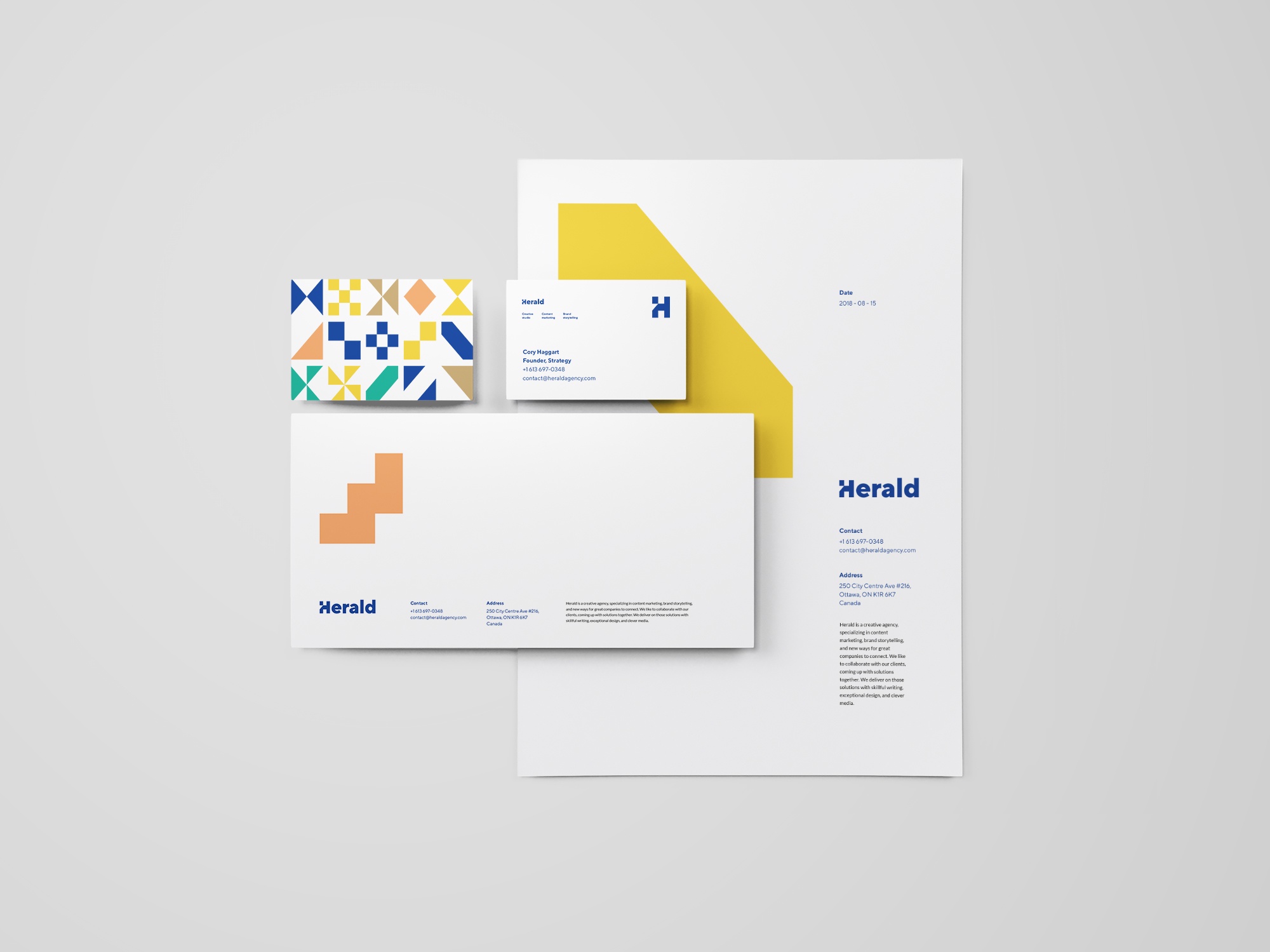 Herald stationary