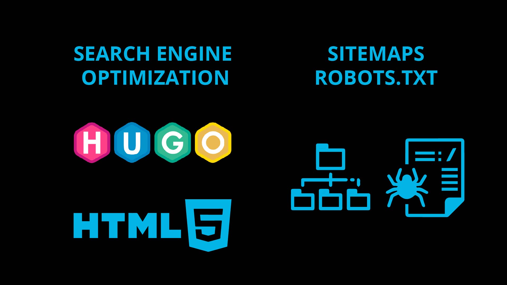 Image for SEO With Hugo (12) Sitemaps hero section