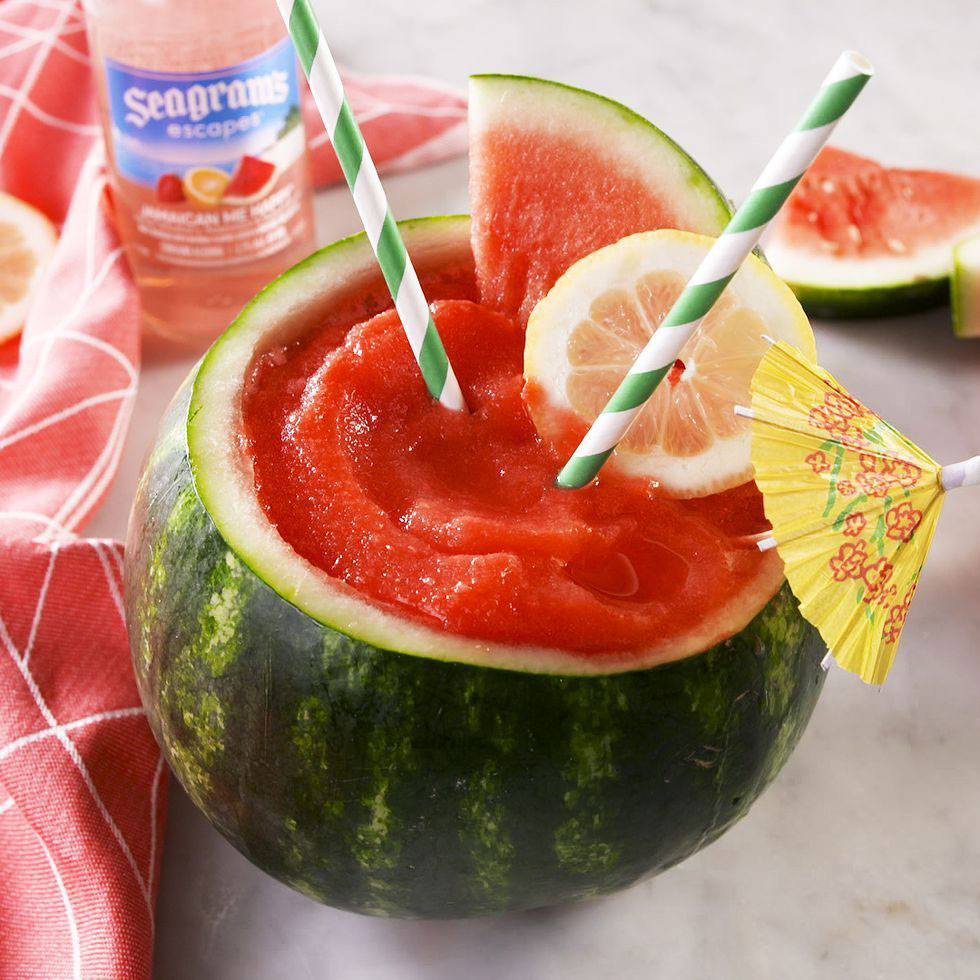 Watermelon Moscato Slush Recipe Image