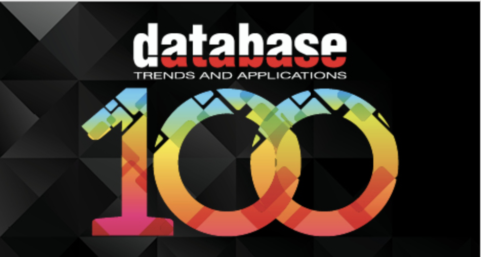 Database trends and applications 100 logo