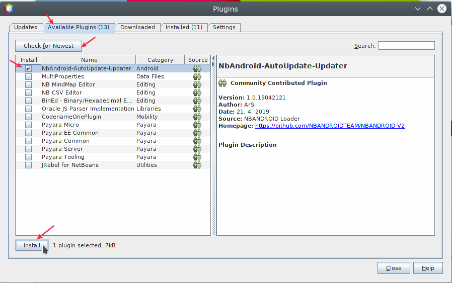 netbeans 8.2 android