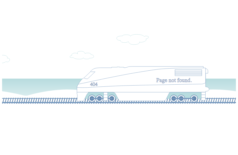 CSS Train 404 Page
