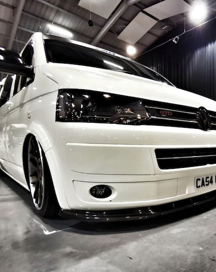 VW transporter t5 on air suspension