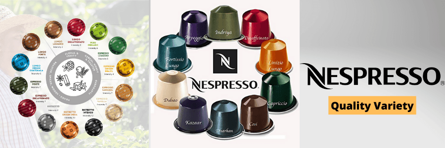 Nespresso vs Keurig - Nespresso Quality Variety Image