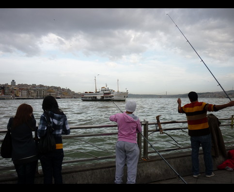 Turkey Bosphorus Fishermen 9
