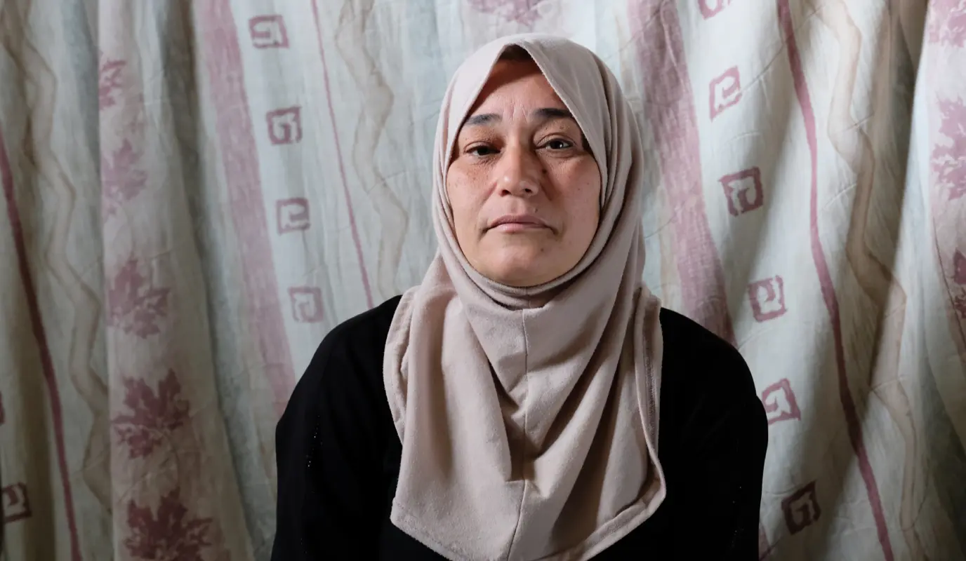 50-year-old woman was a primary school teacher in Syria before she fled to Lebanon in 2014.