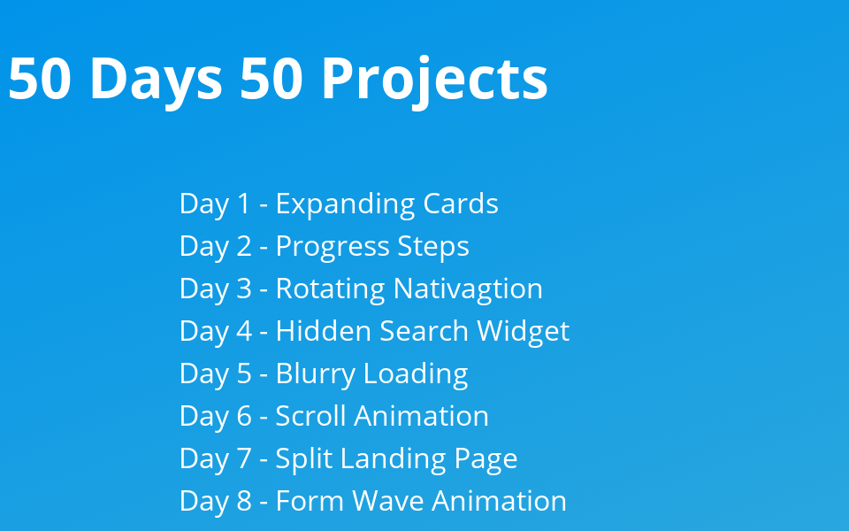 50days-50projects-project