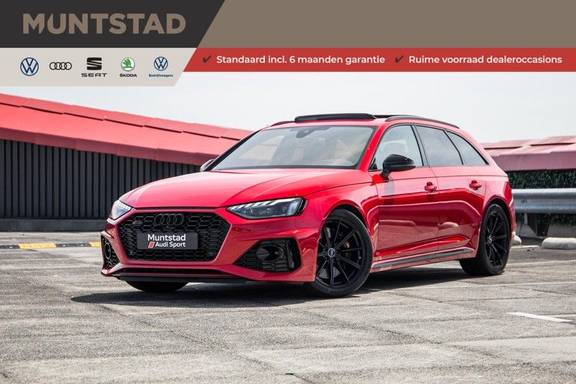Audi RS4 Avant 2.9 TFSI quattro | 450PK | Sportonderstel Plus | Panoramadak | Inleg Carbon | B&O | Sportdifferentieel | Head-up