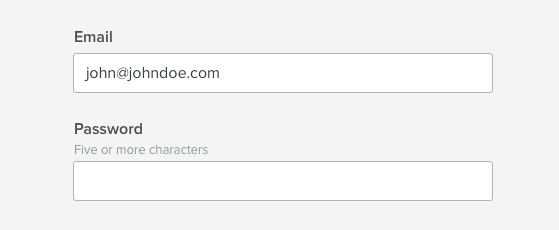 Correct Form Layout Usage